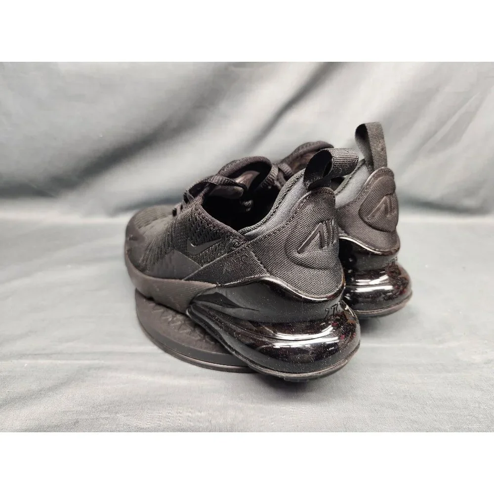 Nike Boys Air Max 270 (GS) Sneakers Mesh Triple Black Size 4Y NEW IN BOX! - Picture 6 of 12